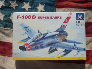 Italeri 098  F-100D SUPER SABRE